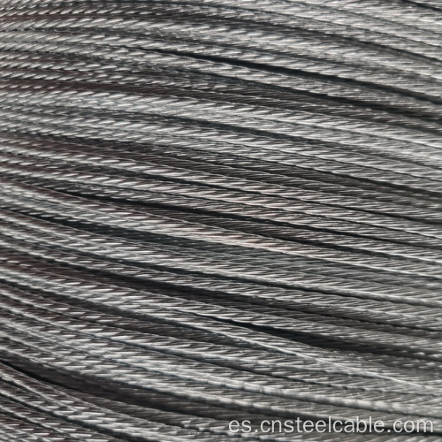 Cable de acero galvanizado 7x19 Dia.6mm